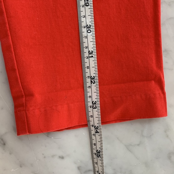 Gap coral red khakis. - Picture 4 of 6